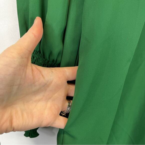 Amanda Uprichard Naoemi Shift Mini dress green - S - Picture 8 of 12